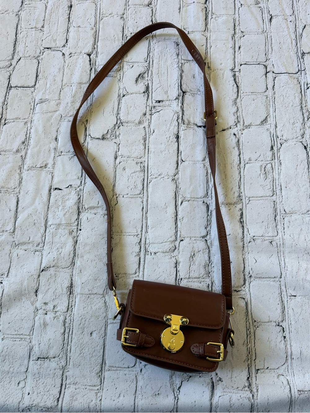 Mini brown purse